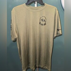 Nike Men's Baltimore Ravens Olive Short Sleeve Tee